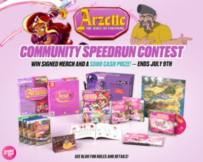 Arzette Speeds into Games Done Quick Charity Event and Community Contest