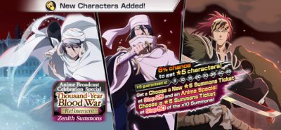 Bleach: Brave Souls Celebrates Thousand-Year Blood War Anime Premiere with Exciting Campaigns & New Characters