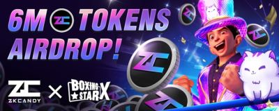 Boxing Star X & ZKcandy: Unleash AI Gaming & Win 6 Million ZKcandy Tokens