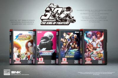 Celebrate KOF's 30th Anniversary with Pix'n Love's Limited Edition Games