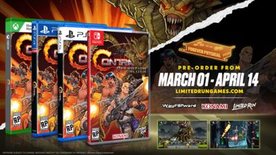 Contra: Operation Galuga Gets Limited Run Physical Release - Pre-Orders Open March 1st