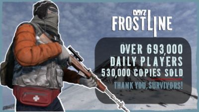 DayZ Frostline Breaks Records, Boasts Half a Million Sales and High Player Engagement