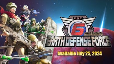 EARTH DEFENSE FORCE 6 Launches with Co-op Action & New Vtuber Decoys