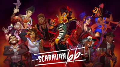 Escape Hell in Scaravan 66: A Roguelike Car Combat Experience