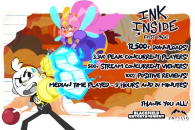 Ink Inside: Demo Reaches Surprising Milestone with Over 12,500 Downloads