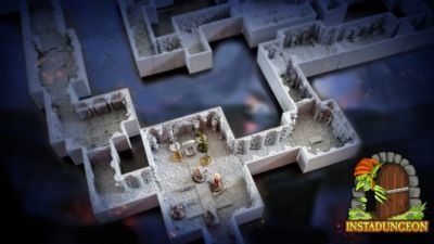 INSTADUNGEON: First Physical Fantasy Dungeon Set Now Available