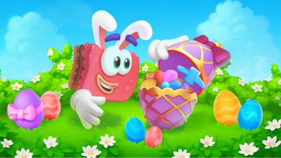 Join the Easter Egg Hunt in Jolly Town: Collect Baskets, Restore Islands