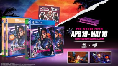 Limited Run Games and Ubisoft Release Far Cry 3® Blood Dragon Collector's Edition with VHS-Style Playset and Powerglove Soundtrack