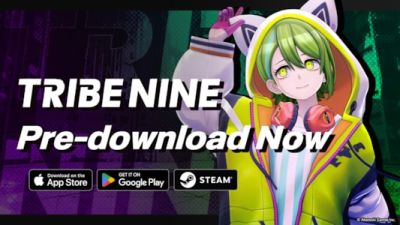 Pre-Download Now: TRIBE NINE - Neo Tokyo's Fate in Your Hands