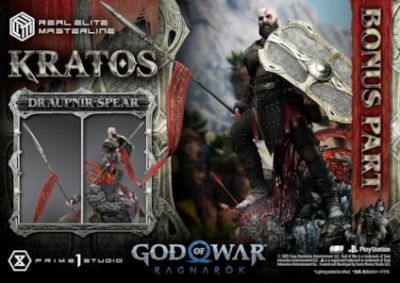 Pre-Order Now: Prime 1 Studio's 1/3 Scale Kratos Statue from God of War: Ragnarok