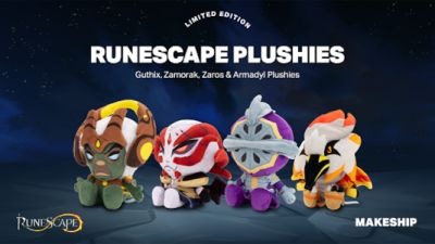 Pre-Order RuneScape Gods of Gielinor Plushies - Limited Time Offer