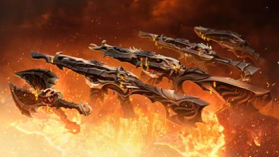 Primordium Collection: Experience Lava Themed Skins and Dual Sword Melee in VALORANT's Episode 8 Act II