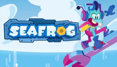 Skateboarding Frogs Repair Ships in Vibrant 2D Platformer, Seafrog