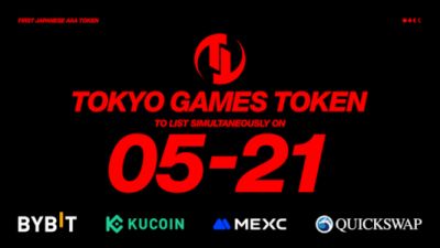 TOKYO GAMES TOKEN TGT Debuts on Four Leading Crypto Exchanges and Immutable zkEVM
