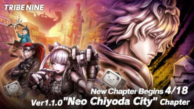 TRIBE NINE's Ver1.1.0 Update: New Story Chapter, Playable Character, and Bonuses
