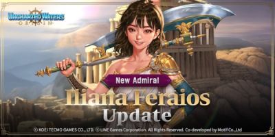 Uncharted Waters Origin: New Admiral 'Iliana Feraios' and 'Wine Festival' Event
