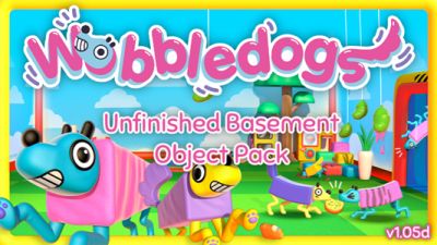 Unfinished Basement Update: New Objects & 66% Steam Discount for Wobbledogs