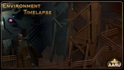 Witness The Book of Aaru's Dark Sci-Fi Dungeon Take Shape in Exclusive Timelapse